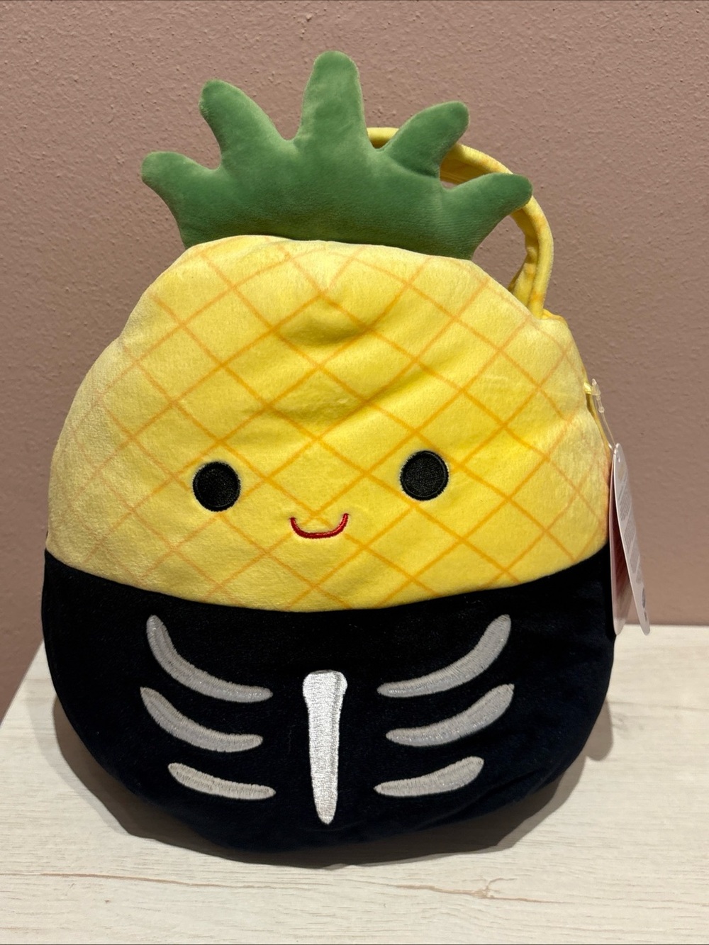 Squishmallows Maui Pineapple Halloween Trick or Treat Pail Candy Bag NEW